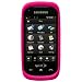 Amzer Silicone Skin Jelly Case for Samsung Instinct HD SPH-M850 (Hot Pink)