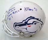 Kellen Moore Autographed Boise State Broncos Full Size 2011 Season Pro Helmet