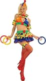 Adult Sexy Clown Costume (Size: Small/Medium 2-6)