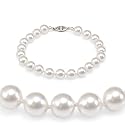 Genuine Swarovski Crystal Pearl Bracelet - White (8mm)