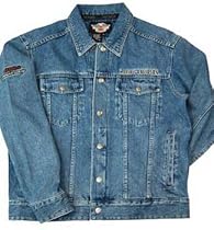 Harley-Davidson&reg; Men's 105th Anniversary Denim Jacket 96113-08VM