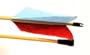 Cajun Cedar FluFlu Arrow w/ Blunt Rubber Point
