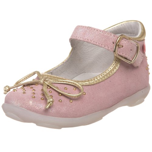 Falcotto By Naturino 738 Mary Jane (Infant Toddler) - Rosa (650) - 26 EU (10 M US Toddler)