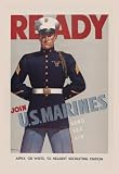 Art Poster, Ready - - Join U.S. Marines - 18.75 x 27.5