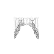 Heritage Lace Heirloom 70-Inch Wide by 45-Inch Drop Swag Pair, White