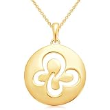 True Harmony by Carol Alt 18k Gold Plated Sterling Silver with Created Emerald Butterfly Pendant Necklace, 18