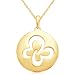 True Harmony by Carol Alt 18k Gold Plated Sterling Silver Butterfly Pendant Necklace, 18