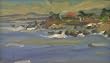 Lover's Point, Framed Oil Painting on Canvas By Victor Digesu '85