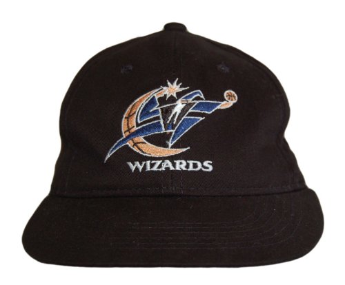 American Needle NBA Youth Washington Wizards Snapback Cap Hat - Black