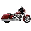 Samson Exhaust True Dual Legend Series Cannons for 2009 Harley Davidson Dresser & Road King Models
