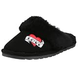 Chooka Women's Tattoo Heart Slipper