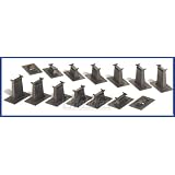 Bachmann Trains 14 PC. E-Z TRACK Graduated Pier Set