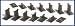 Bachmann Trains 14 PC. E-Z TRACK Graduated Pier Set