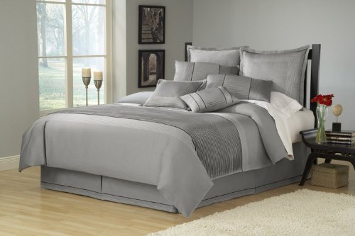 Ma Maison Skyline Full/Queen Duvet, Grey
