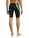 TYR Men's Phoenix Splice Jammer Swimsuit (Black/Green, 26)
