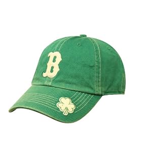 Boston Red Sox Logo Merchandise St Pattys Fatty Clean Up Cap