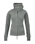 Bench Damen Fleecejacke Funnelneck, smoked pearl, L, BLEA0021_GY149,