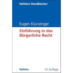 Einführung in das Bürgerliche Recht (Gebundene Ausgabe)