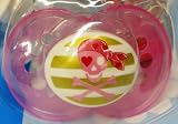 Sassy MAM Rock n Roll 2 silicone pacifiers + keeper 6+ months Silk Touch