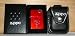 Health & Personal Care : ZIPPO 'DOOM' RED LIGHTER WITH GENUINE LEATHER BELT CASE
