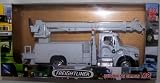 1/43 Scale Diecast Openable Doors Pole Truck in Color White