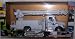 Newray 1/43 Scale Diecast Openable Doors Freightliner Business Class M2 Utility Pole Truck in Color White