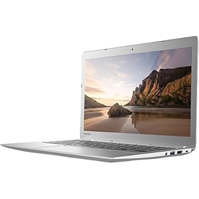 TOSHIBA N2840 13.3-Inch Full HD Chromebook High Performance Laptop, Intel Celeron Dual-Core Processor, 4GB Memory, 16GB SSD, Webcam, WIFI, HDMI, Chrome OS, Silver