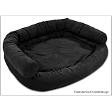 Hundesofa �bergr�sse 155 x 130cm 4XL Hundebett Hundekissen Dogge xxxxl - Schwarzvon "Knuffelwuff"