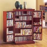 Media Organizer Cabinet, Mahogany