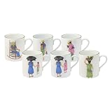 Deshoulieres Caraibes Mug Man With Straw Hat 11 Oz