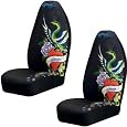 Ed Hardy Peacock Bucket Seat Covers (Pair)