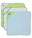 Snugly Baby Boys Hooded Towels 3-pack (Elephant Blue)