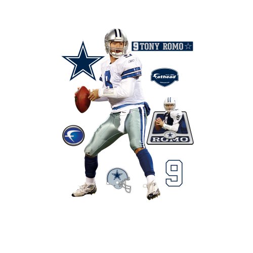 Fathead Tony Romo Dallas Cowboys Wall Decal
