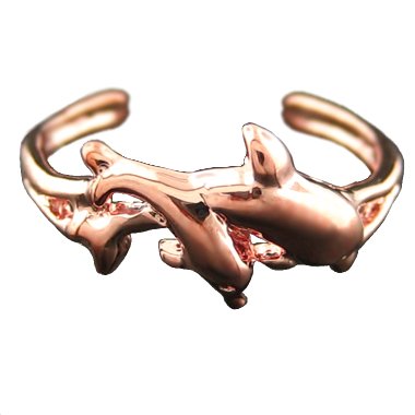 925 Silver Toe Ring Dolphin Hawaiian Jewelry