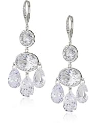 CZ by Kenneth Jay Lane Perfect Pears Drop Earrings