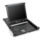 Aten Technology CL1758M 17-Inch 8-Port Multiplatform Combo LCD KVM Switch