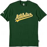 Adult Small 100% Polyester Crewneck Oakland Athletics Officially