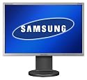 Samsung SyncMaster 2243EW Eco 55,9 cm (22 Zoll) Widescreen TFT Monitor DVI (Kontrastverhältnis 20000:1, Reaktionszeit 5ms) silber