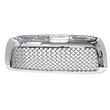 07-09 Toyota Tundra Front Mesh Sport Grille Grill Kit ALL Chrome by AutoGrimmig