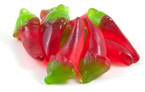 Fruchtgummi Hot-Chillis - 150g Beutel.
