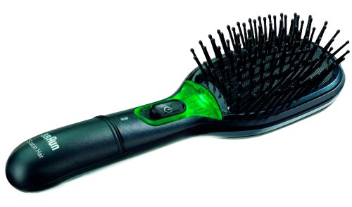 ブラウン マイナスイオンミスト ヘアブラシ 【一瞬で健康的に輝く髪に】 BR710
