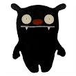 Uglydoll Little Uglys Big Toe 8" Black NEW