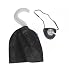 WeGlow International Light Up Pirate Hook and eye patch set (4 sets)