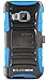 HTC One M9 Case, BUDDIBOX [HSeries] Heavy Duty Swivel Belt Clip Holster with Kickstand Maximal Protection Case for HTC One M9, (Blue)