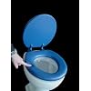 Soft WC Sitz gepolstert Farbe dunkelblau Soft WC Sitz gepolstert Farbe dunkelblau