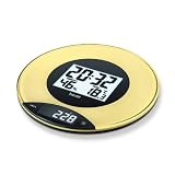 Beurer KS 49 jaune Balance de Cuisine �cran XXL Jaune Suspension Muralepar Beurer