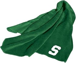Logo Chair 172-25 Michigan State Fleece Throw