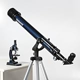 Tasco 402x60 Refractor Telescope with 1200x Microscope - 30060402CM