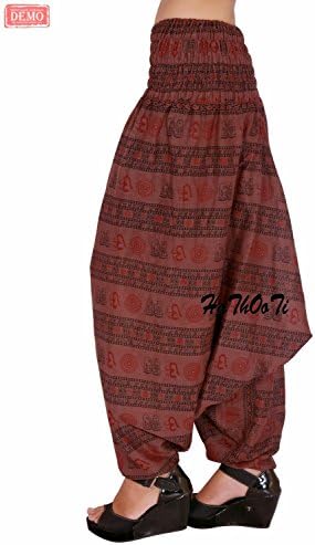Hathooti - Indian Hippie Yoga Trouser Soft Comfortable Pants unisex