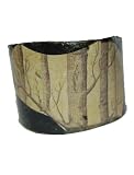JaK Random Art Into the Woods Recycled Vinyl Cuff, Size Large